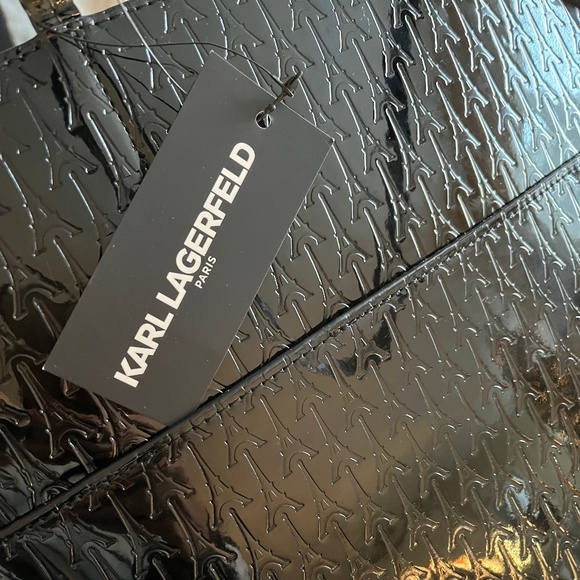 Karl Lagerfeld Tote Paris Patent Leather - Picture 3 of 10